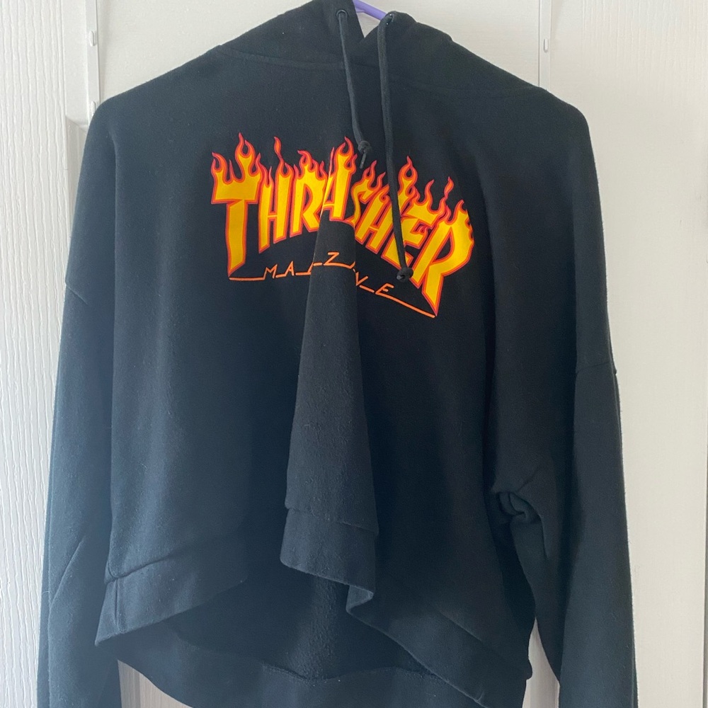 Black Thrasher Hoodie